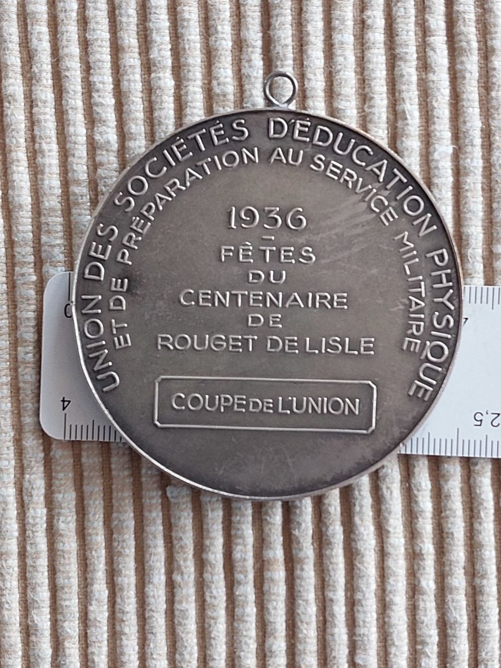 Medaillen: Medaille Bronce versilbert – Gebraucht aus Oberdiessbach von wasserfreak 1