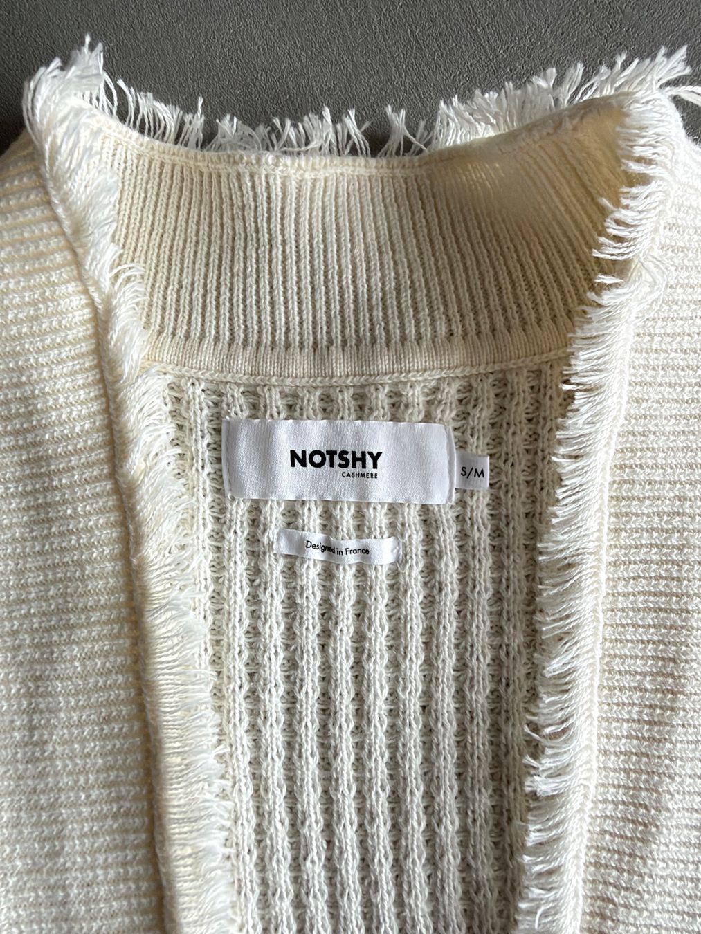 Gilet & Giacche senza maniche: Wollweisse Strickjacke/Weste – Usato da Zug venduto da CaroR13 1