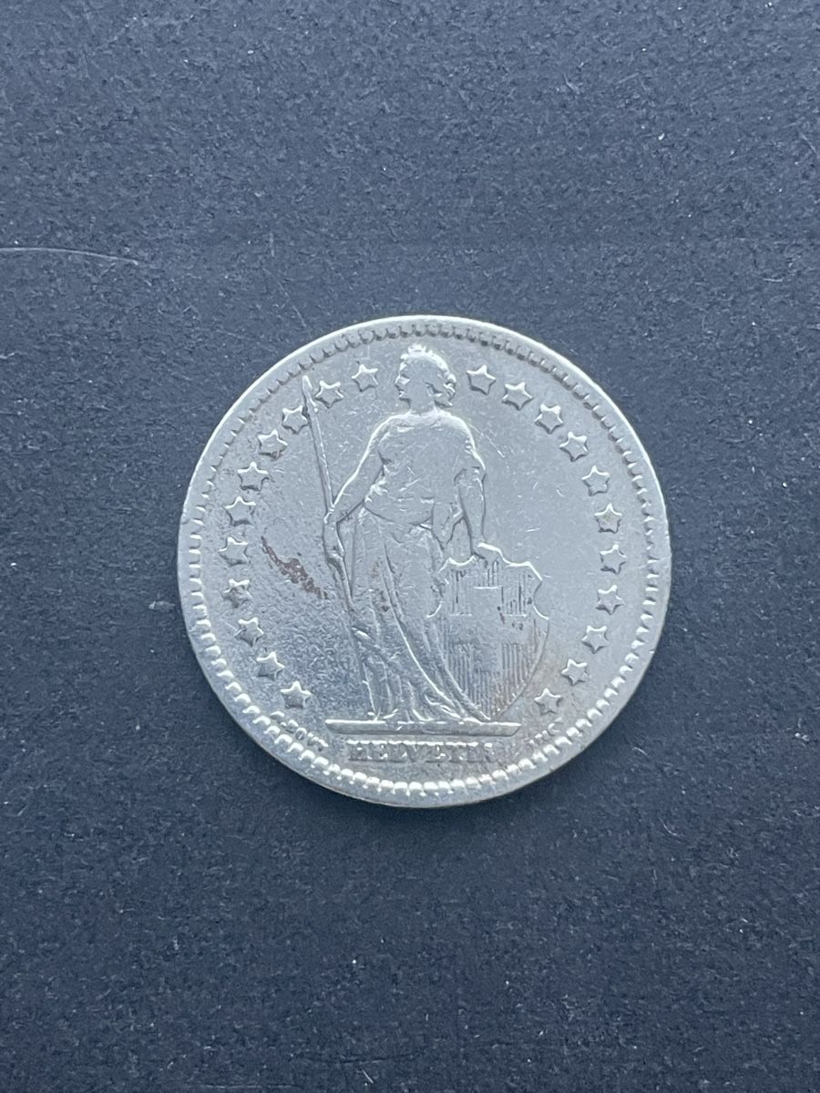 Alle Münzen: 1.- Silber CH Jahr 1912 – Gebraucht aus Meierskappel von Hala03 3