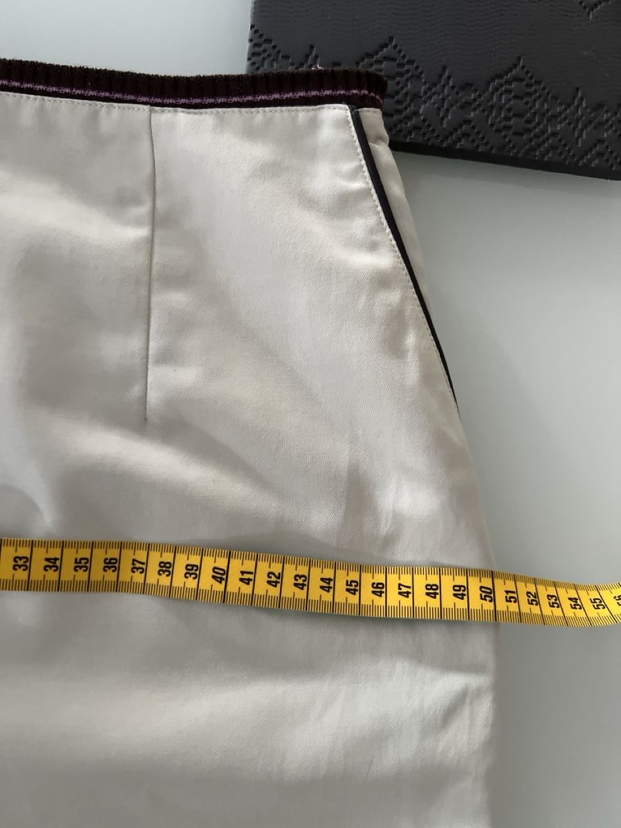 Ganni Gonne: Ganni Rock, eher M als L, beige/crème - – Usato da Therwil venduto da Miss-Moneypenny67 3