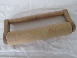 Vintage Nudelwalker/Teigroller aus Holz