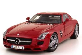 MERCEDES BENZ SLS AMG 2010 ROT 1:18 MINICHAMPS