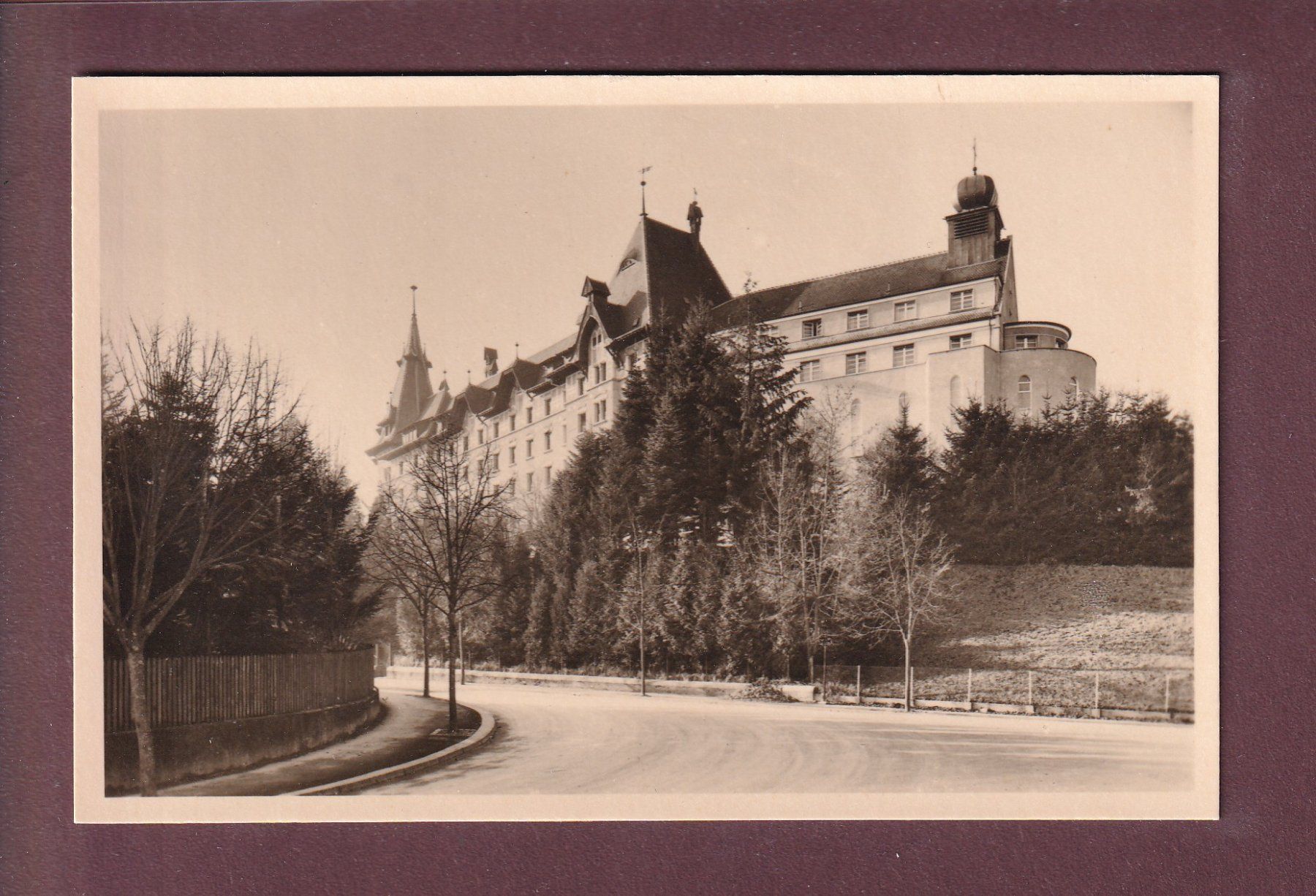 Ansichtskarten: SALESIANUM FRIBOURG – Gebraucht aus Pully von nicecards