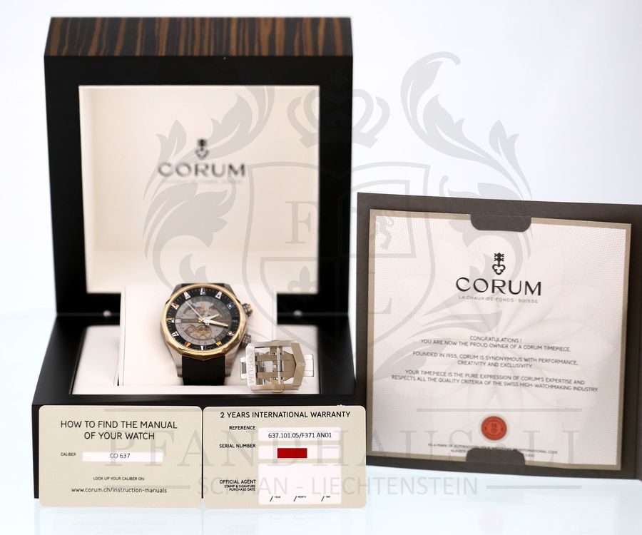 Corum Admiral s Cup Worldtimer Bicolor Comprare su Ricardo