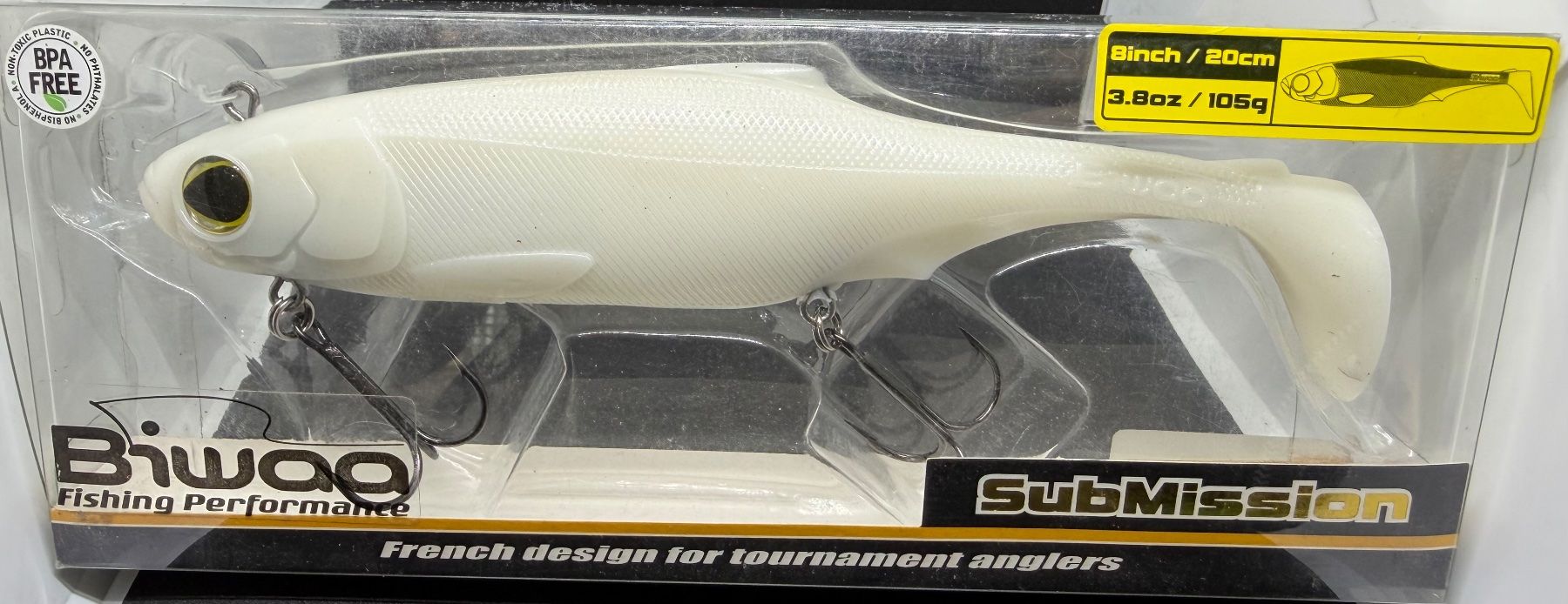 Esche: Biwaa SubMission 8 Fast Sinking - 20 cm, 105 gr – Nuovo e nell'imballaggio originale da Widnau venduto da Fishingtackle_Oggy