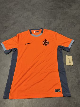 Inter Mailand Fussballshirt Nike orange neu Grösse XL
