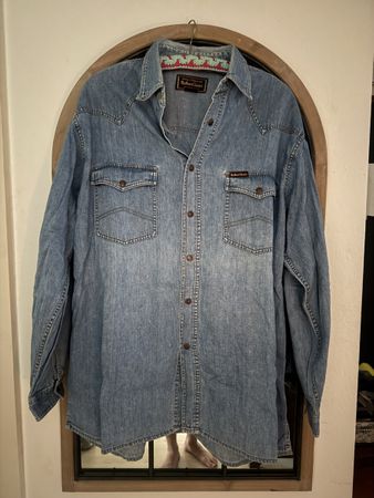 Marlboro Classics Jeanshemd Grösse XL guter Zustand