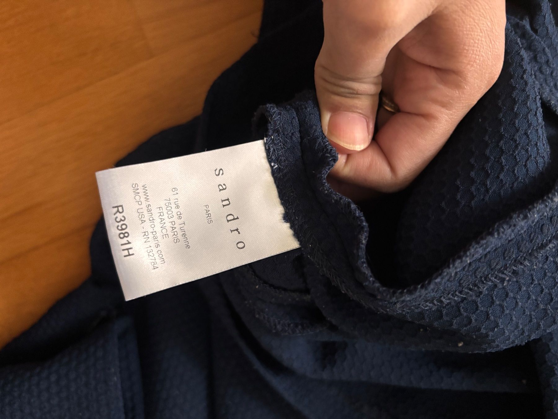 Sandro Vestiti: Robe bleu marine - Sandro – Usato da Fribourg venduto da aix_fs82 6