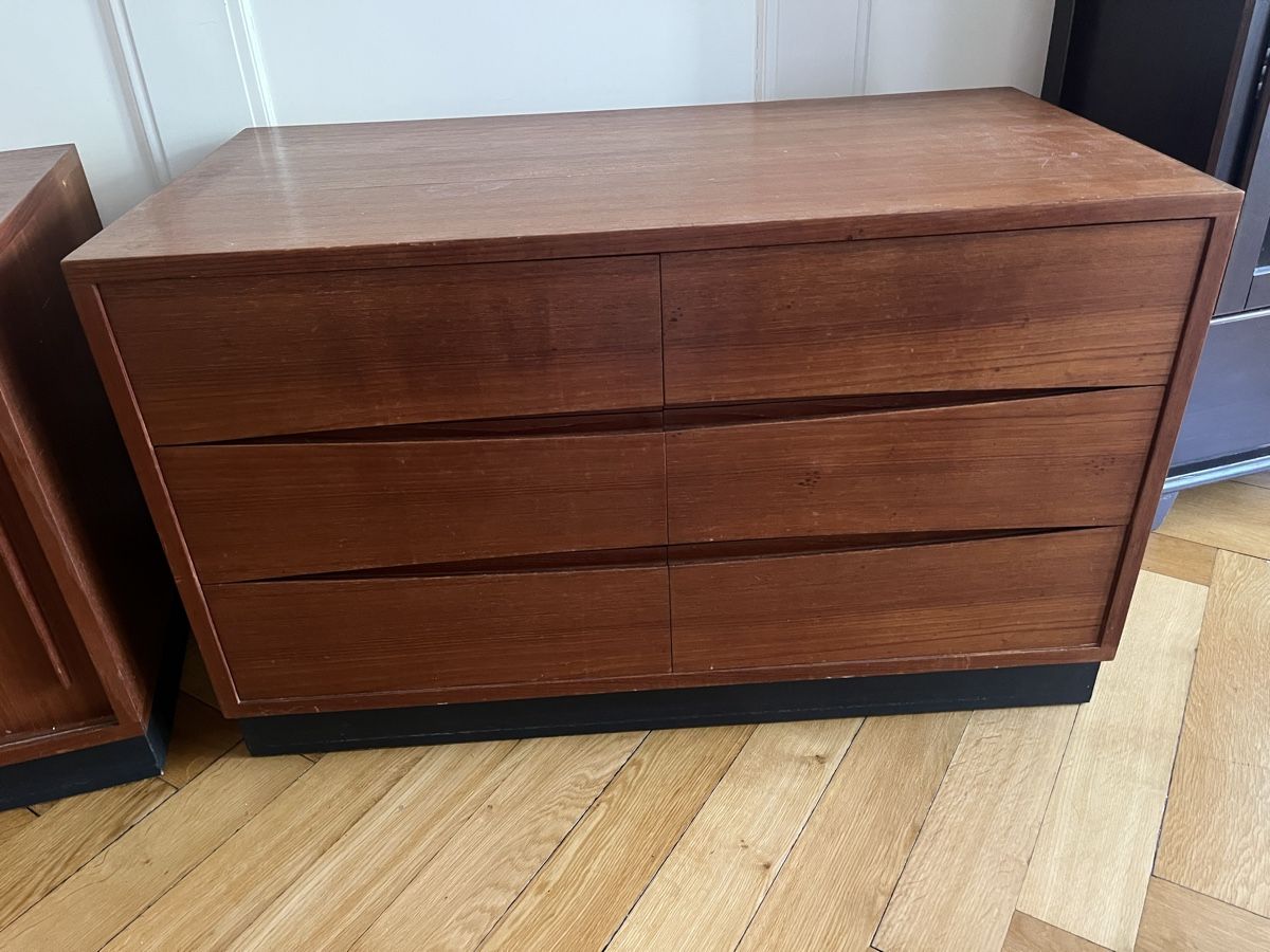 Kommoden: Vintage Midcentury Sideboard aus Teakholz – Gebraucht aus Basel von BaronB 4