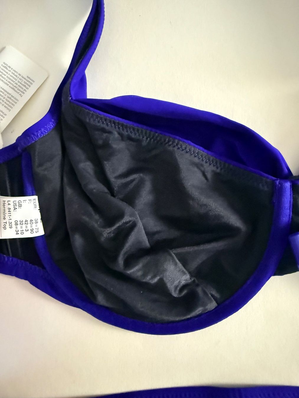 Badekleider & Bikinis: ROSA FAIA, Bikini, Grösse 38E/38, Farbe Blau – Neu und originalverpackt aus Rudolfstetten von gst_g7xl 6