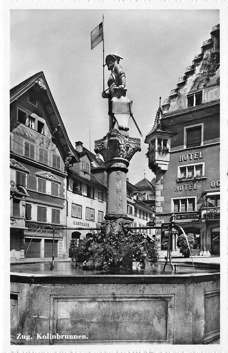 Cartoline postali: 2x Zug – Usato da Ottikon b.Kemptth. venduto da Neptun1974 2