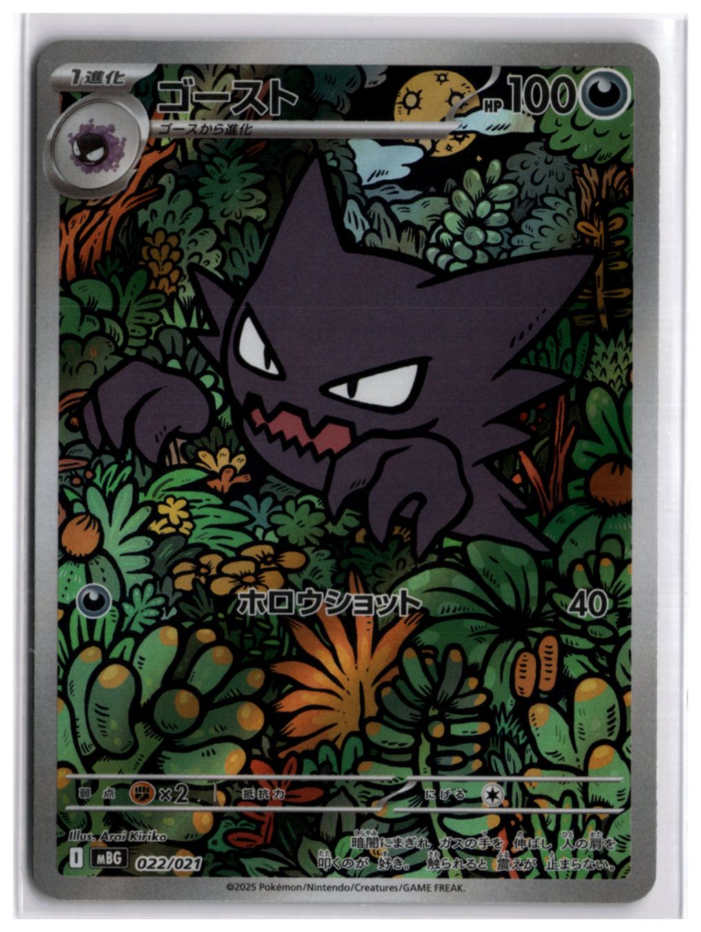 Pokémon Carte collezionabili: Haunter (mBG 022) AR – Nuovo (secondo la descrizione) da Andwil TG venduto da Artrarecards_Etter
