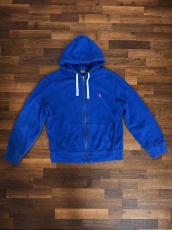 Polo Ralph Lauren Kapuzenpullover Blau Gr. L Neupreis 240.-