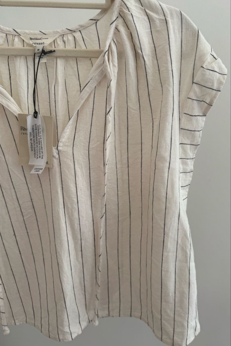 Chemisiers: River Island linen blouse – Neuf avec emballage d'origine à Zürich par di_archive 2