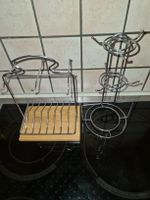 Metall-Präsentationsständer für Kaffeetassen und Untertassen