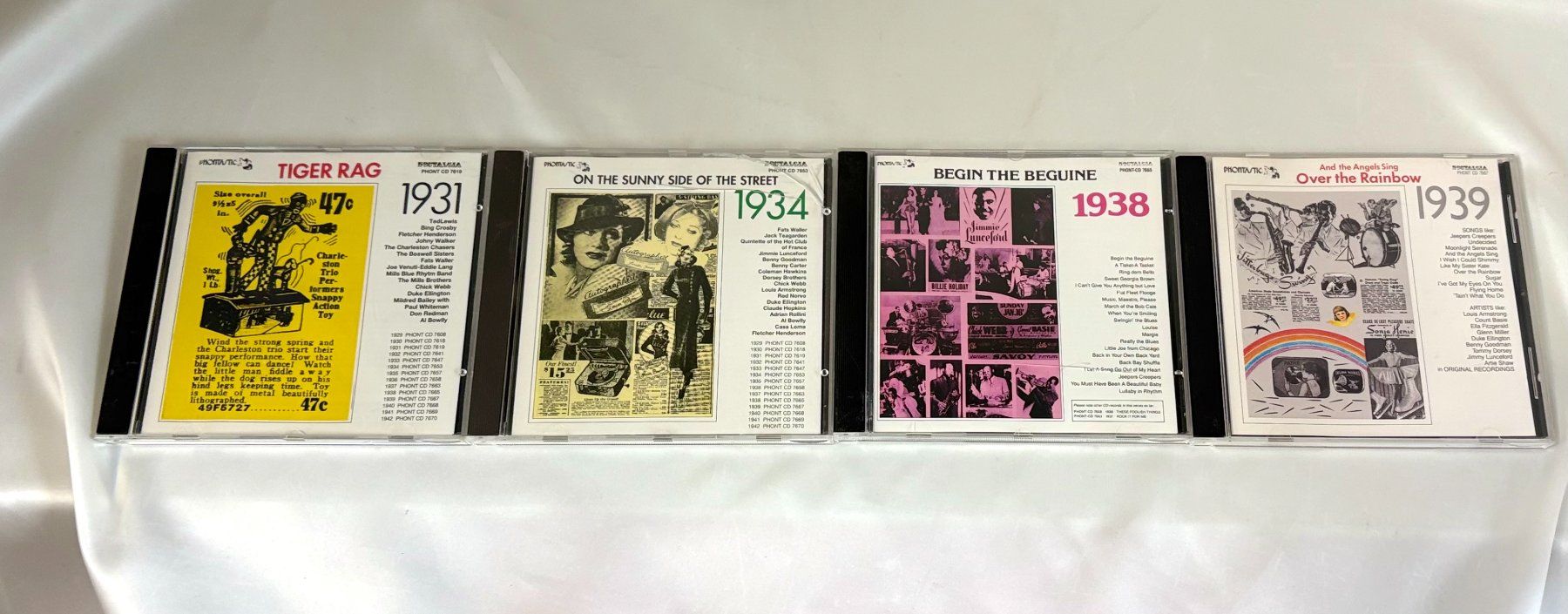 CD: Musik CDs 4 Stk. "Jazz" – Usato da Zürich venduto da Drahtzug