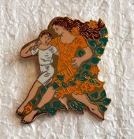 Pin Simone Erni - FRAU MIT KIND