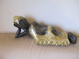 Liegender Buddha Vintage ? Sehr Schön Mit Steinen Besetzt