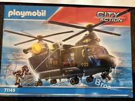Playmobil Swat Rettungshelikopter 71149