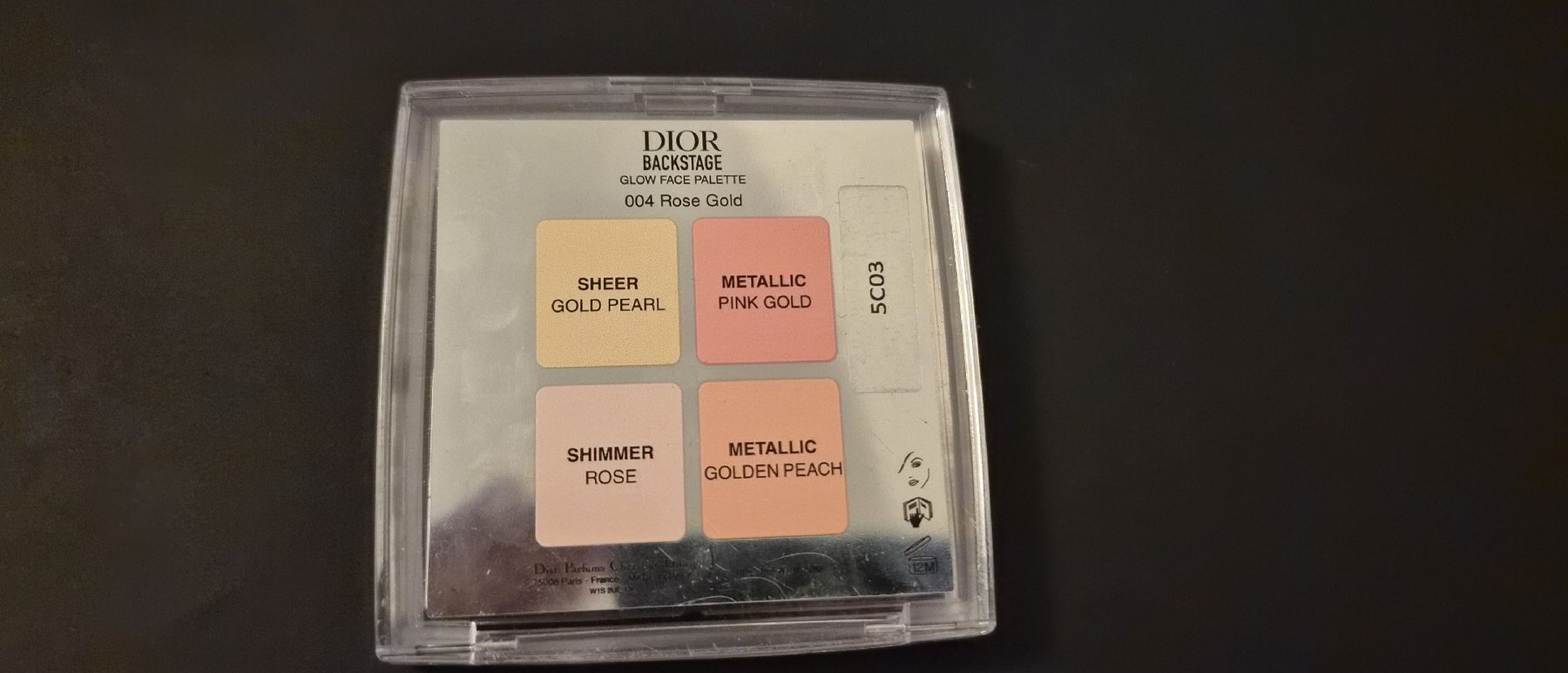 Dior Maquillage: Dior Backstage Palette - 004 Rose Gold – D'occasion à Muhen par Savana16 2