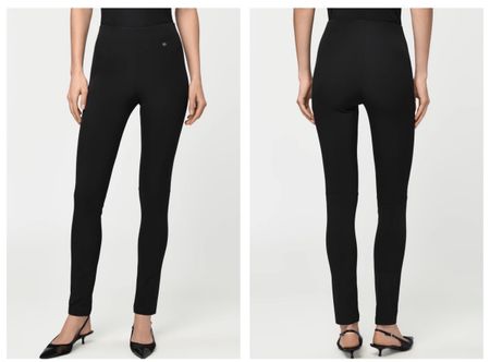 INA KESS PURE STRETCH PANTS black