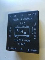 Printtrafo 2x15V 6VA / 4VA / 10 VA