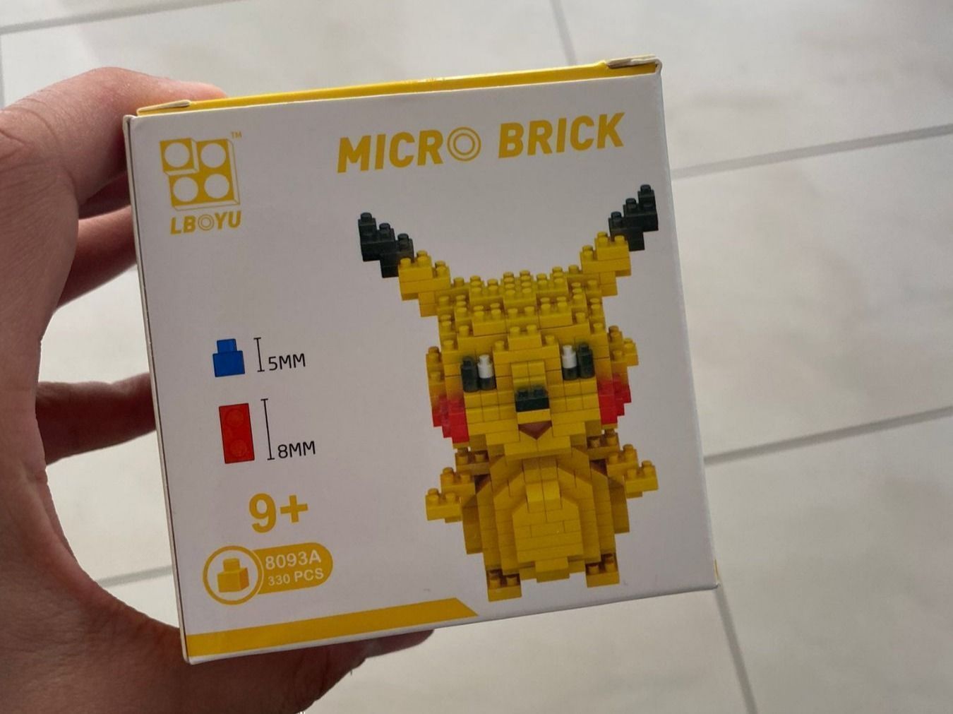 Kit di costruzioni: Pikachu Bausteinset (330 Teile) | Pokemon – Nuovo e nell'imballaggio originale da Oensingen venduto da CSCollectors 1