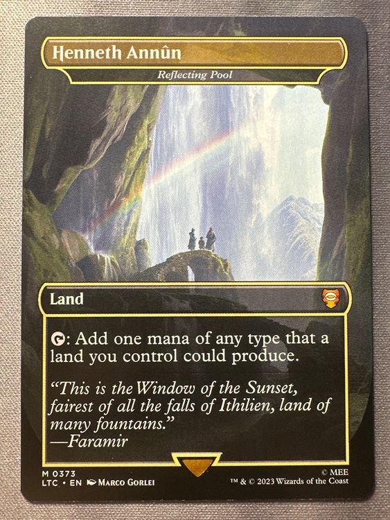 Reflecting Pool Variant 0373 Lord of the Rings (Neu (gemäss ...