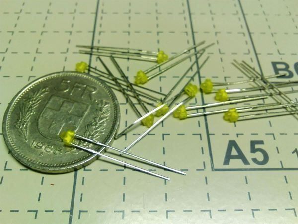 Componenti elettronici: Mini-LED 1.8mm gelb, 50 Stk. – Nuovo (secondo la descrizione) da Luzern venduto da Salefactory