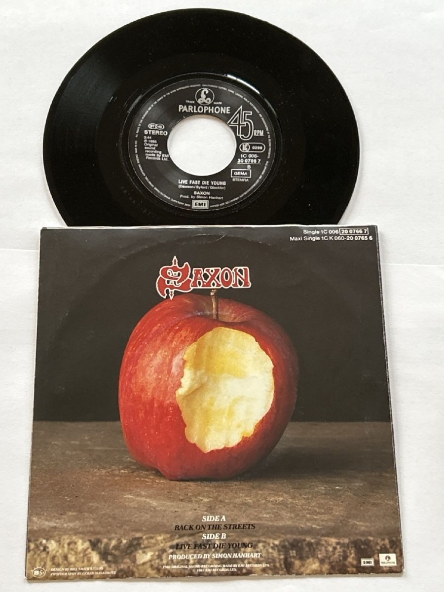 Dischi in vinile: Saxon. 1985. Back on the Streets – Usato da Faulensee venduto da Mizuno06 1