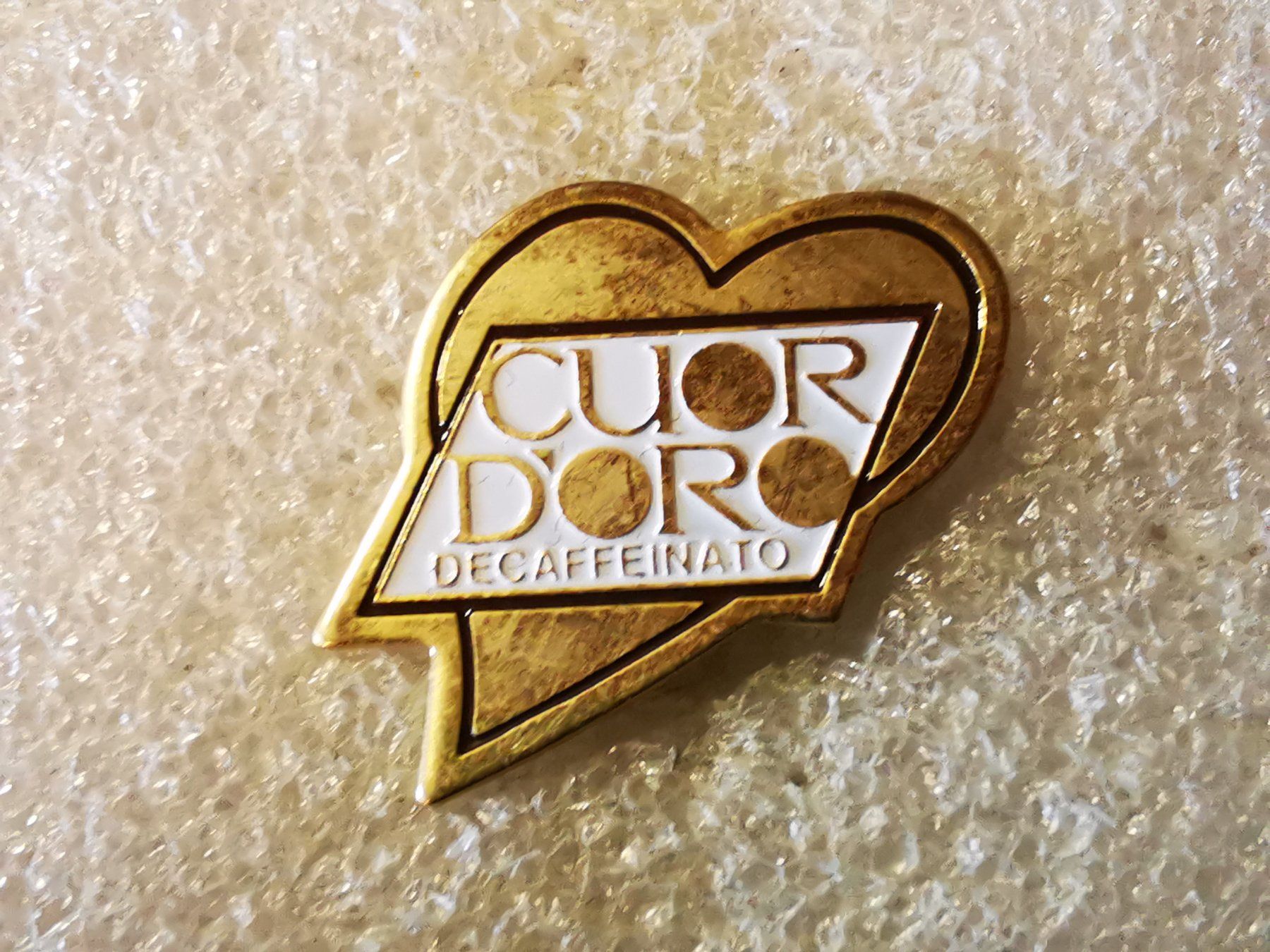 Placchette & Badge: Ansteckpin 75: Cuor Doro – Usato da Oppligen venduto da Pin-Fall-Shop