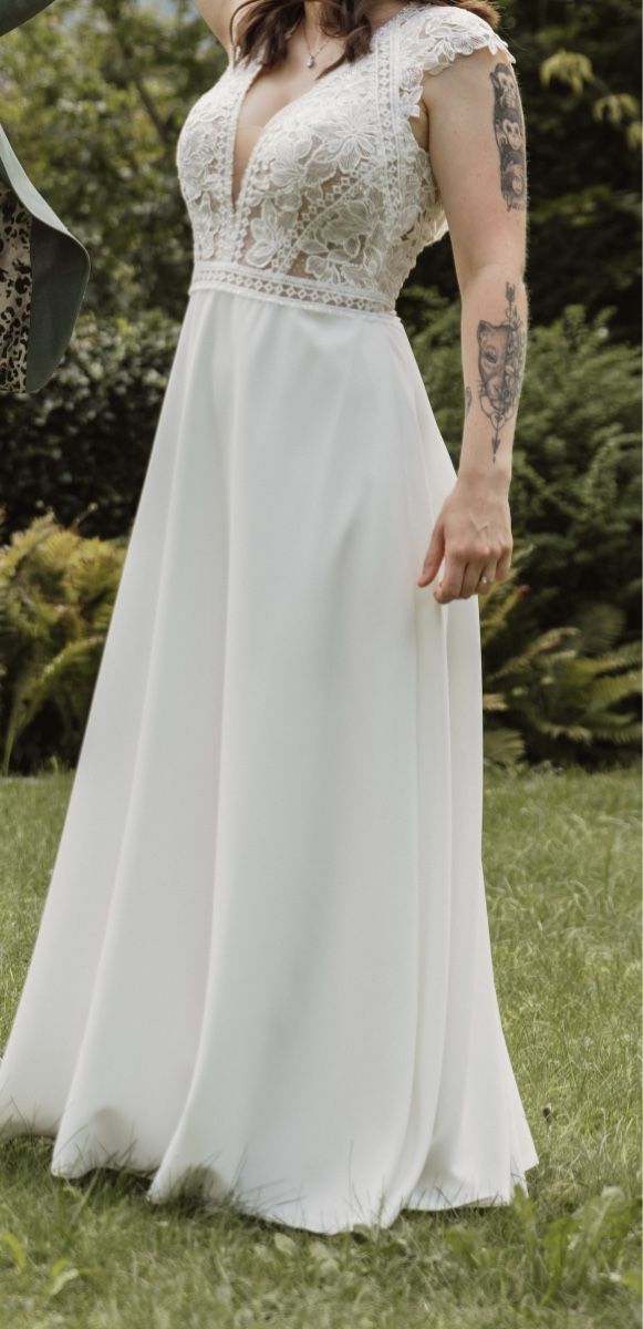 Vestiti: Brautkleid Hochzeitskleid Gr.36 – Nuovo (secondo la descrizione) da Ibach venduto da Expert_Group 1