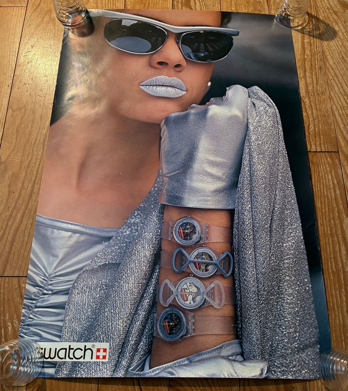 Foto & Immagini: SWATCH Werbe Plakat Poster - Nr. 8 – Usato da Meinisberg venduto da duveen 1