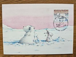 Maximum Karte der kleine Eisbär 2008 für 1.--