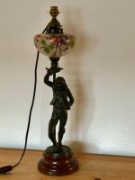 SCULPTURE-LAMPE REPRéSENTANT UN MARQUIS SIGNé LAPORTE / RARE