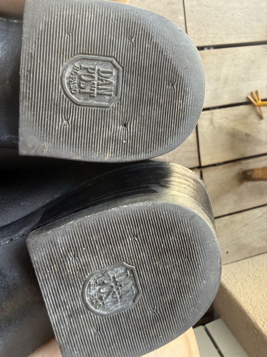 Scarpe da uomo: Schwarze Dan Post Herren Cowboy Boots – Usato da Donzhausen venduto da anku1143 5