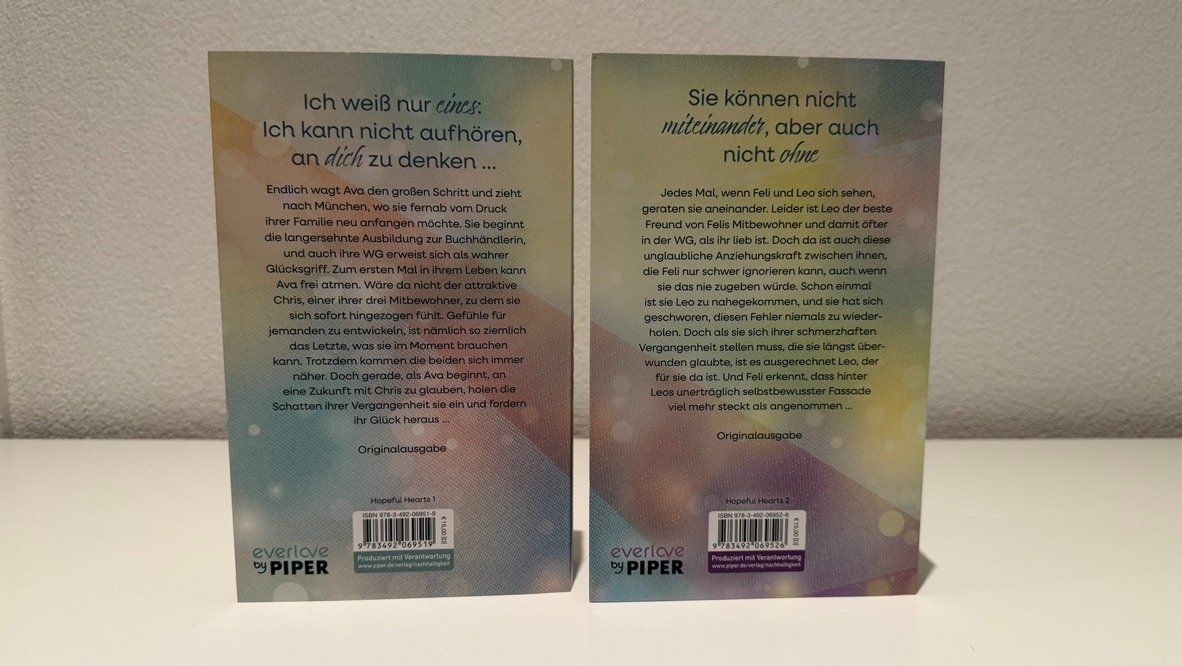 Libri: Hopeful Hearts Dilogie - Toni Winter – Nuovo (secondo la descrizione) da Romanshorn venduto da darinaah 1