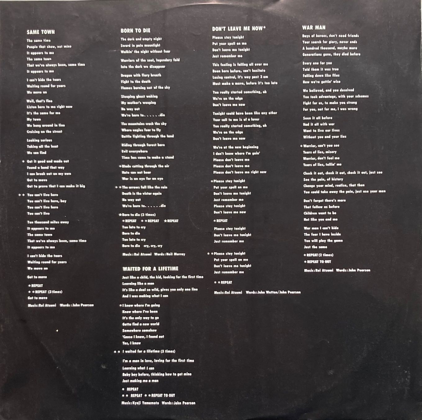 Schallplatten: VOW VOW - V – Gebraucht aus Poliez-Pittet von Newtown-Records 2
