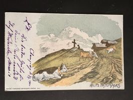 Postkarte Hauts Paturages 1900 (P212)