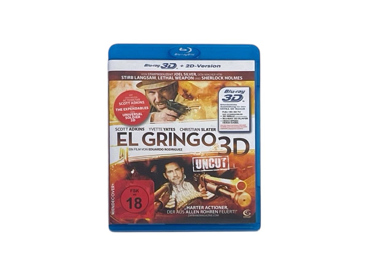Tutti i DVDs: El Gringo 3D Uncut Version + Blu-ray – Usato da Luzern venduto da woti-shop