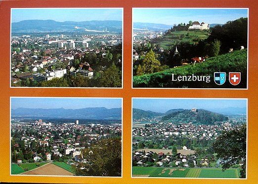 Cartoline postali: LENZBURG – Usato da Jona venduto da philajona