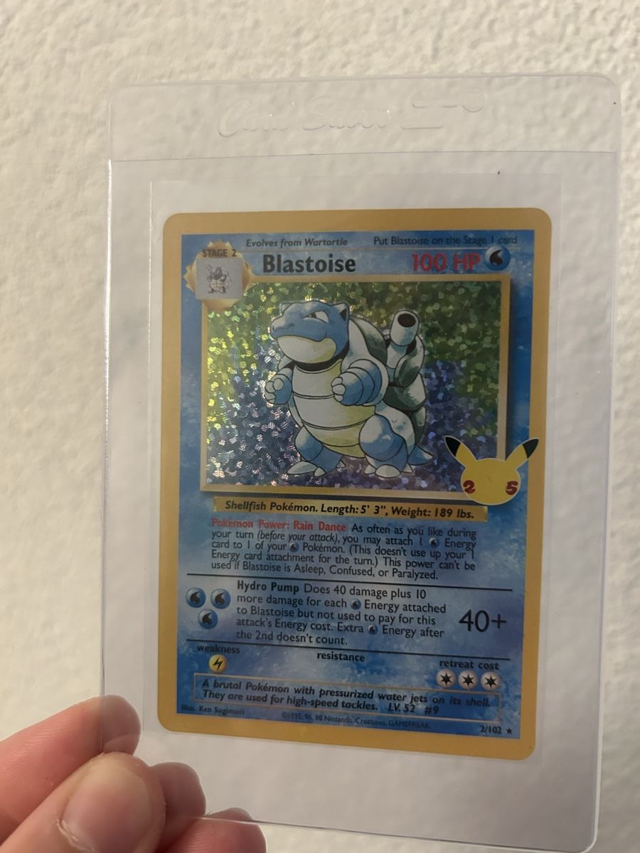 Pokémon Cartes à collectionner: Blastoise 25th🌊 – Neuf (Voir description) à Lausanne par POKEALE