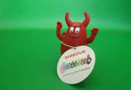 BARBAPAPA BARBIDUR ROT FIGUR OVP 2003 PLASTOY
