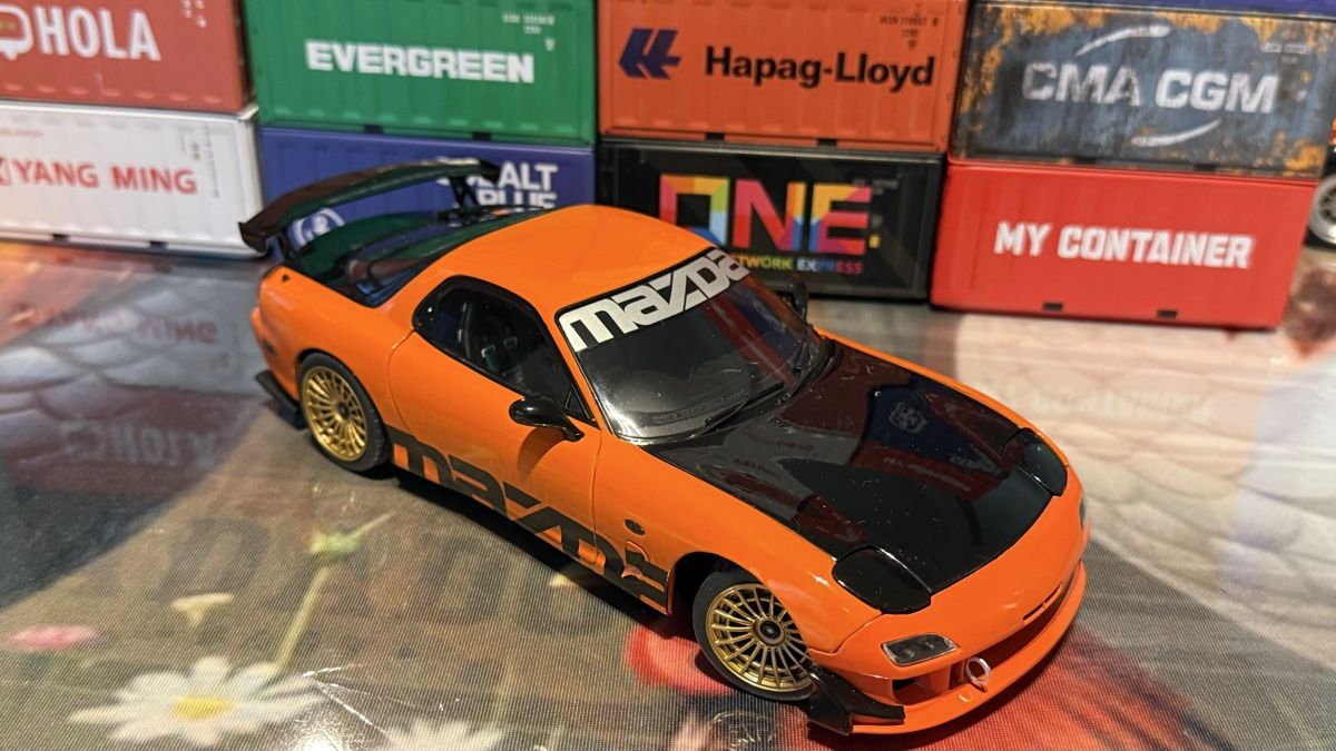 Mazda Modellautos: Mazda RX-7 orange – Neu (gemäss Beschreibung) aus Basel von Zomeg 6