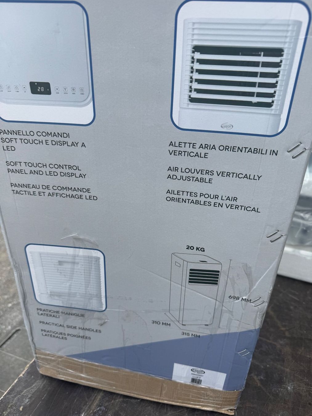 Argo Klimageräte: Neue Orginalverpackte  Argo LUFT Klima Anlage 20m2  239,- – Neu und originalverpackt aus Widnau von AuctionHunters01 2