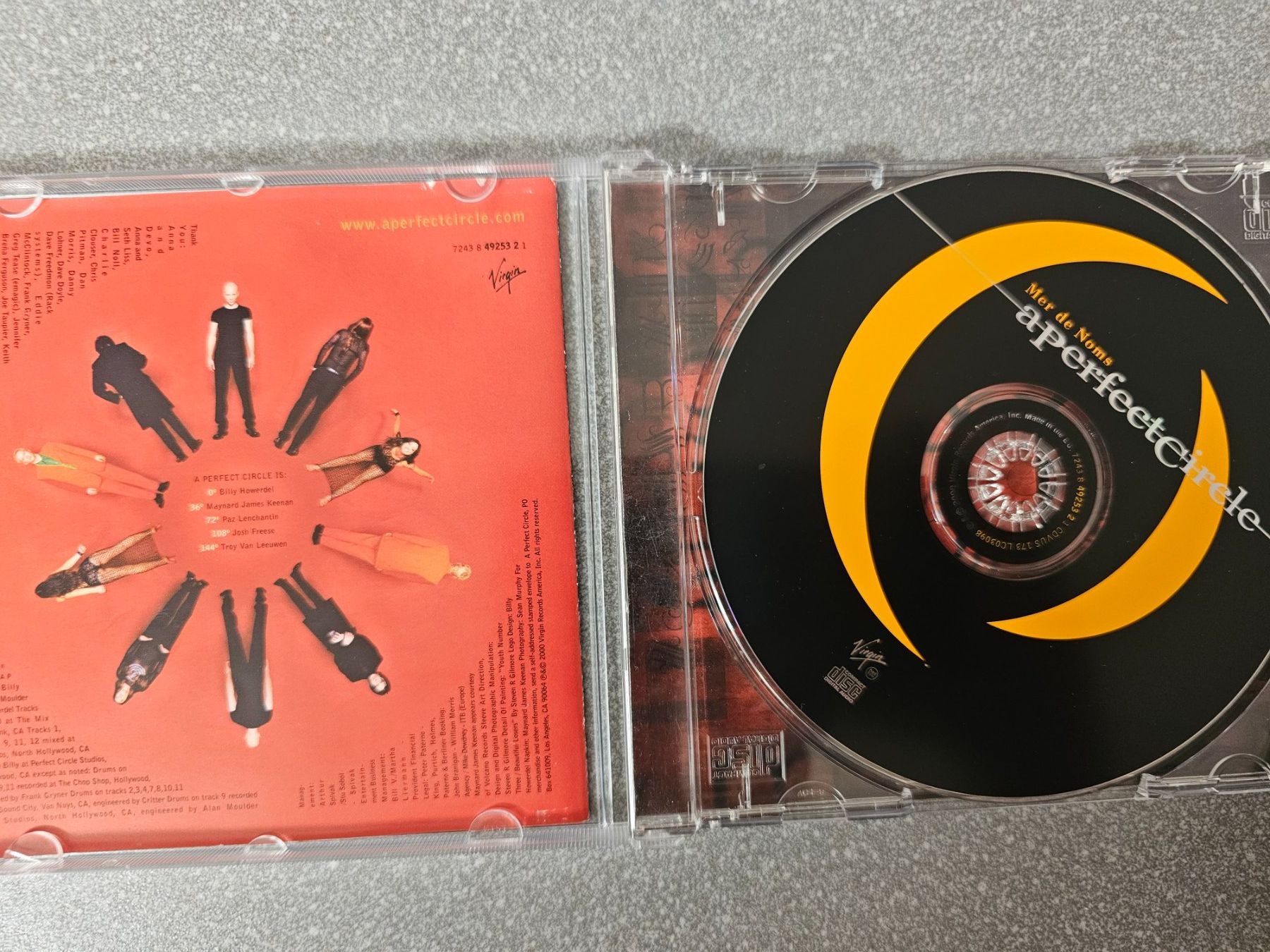 CD: CD A Perfect Circle "Mer de Noms" – Usato da Adligenswil venduto da xtfnut 1