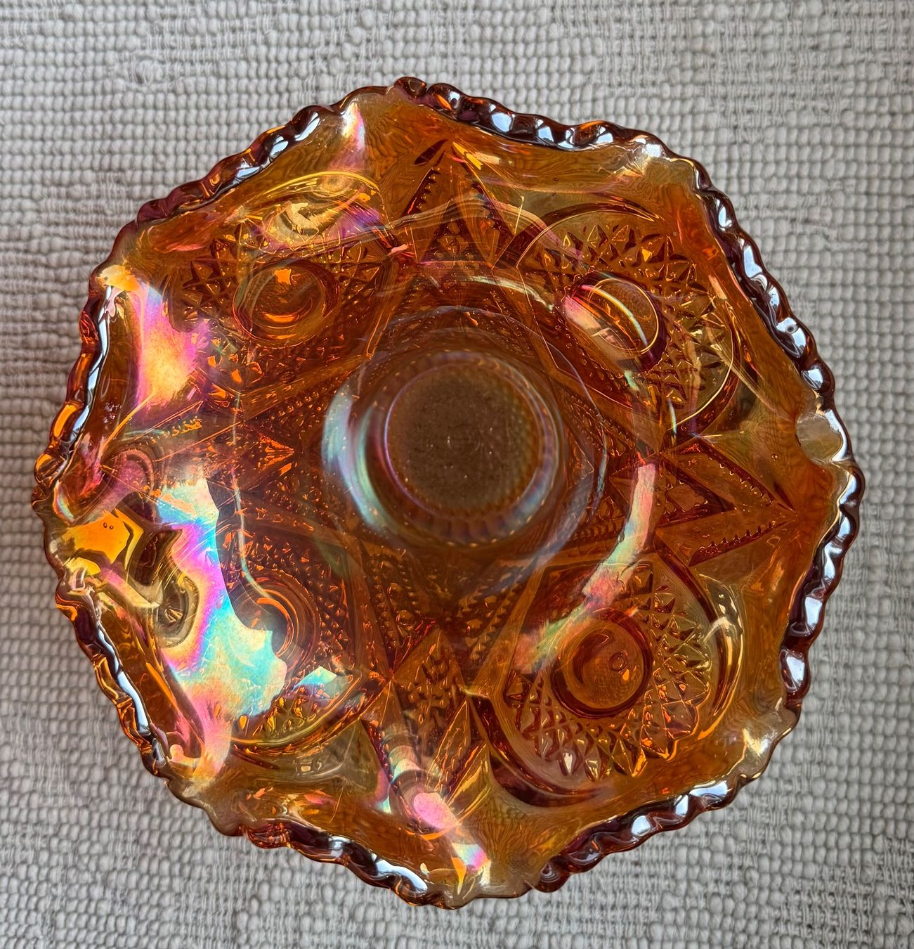 Ciotole: Karneval Glas Schüssel Marigold – Usato da Grabs venduto da Dekostuebli 1