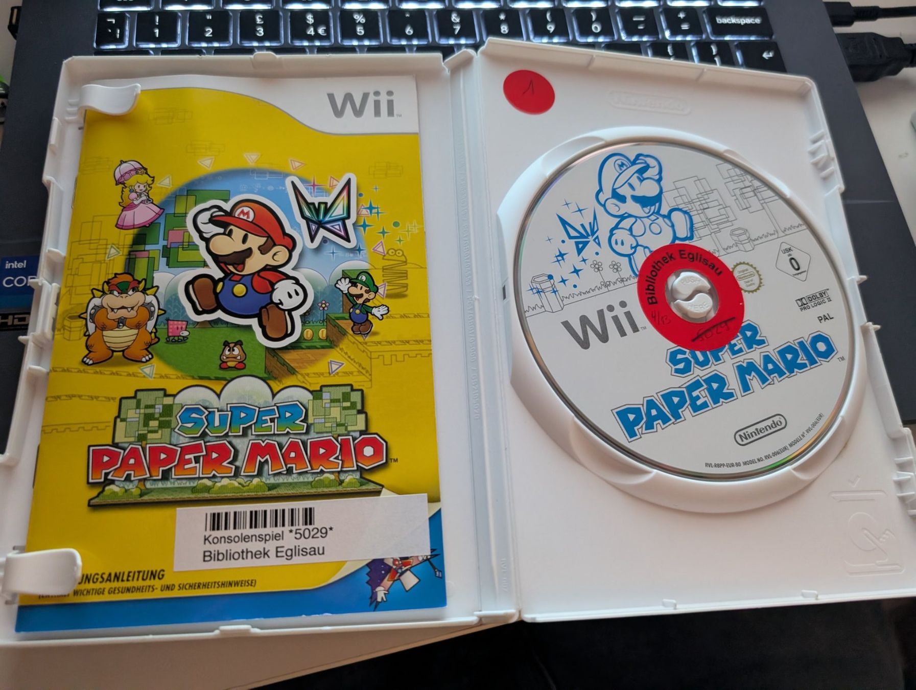 Giochi: Super Paper Mario Wii Game CIB – Usato da Hünenberg See venduto da SpecialEditionGaming 1