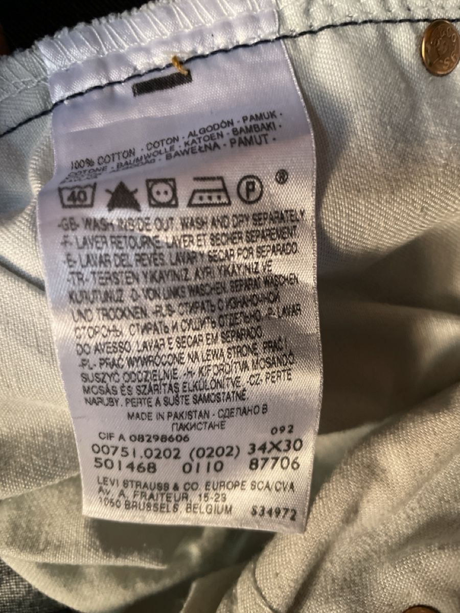Levi's Jeans: Levi Jeans 751 W34 L30 – Usato da Comano venduto da alice_x26x 5