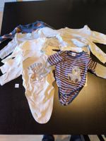 Set Baby Bodys Langarm Grösse 50-56, 0-2 Monate
